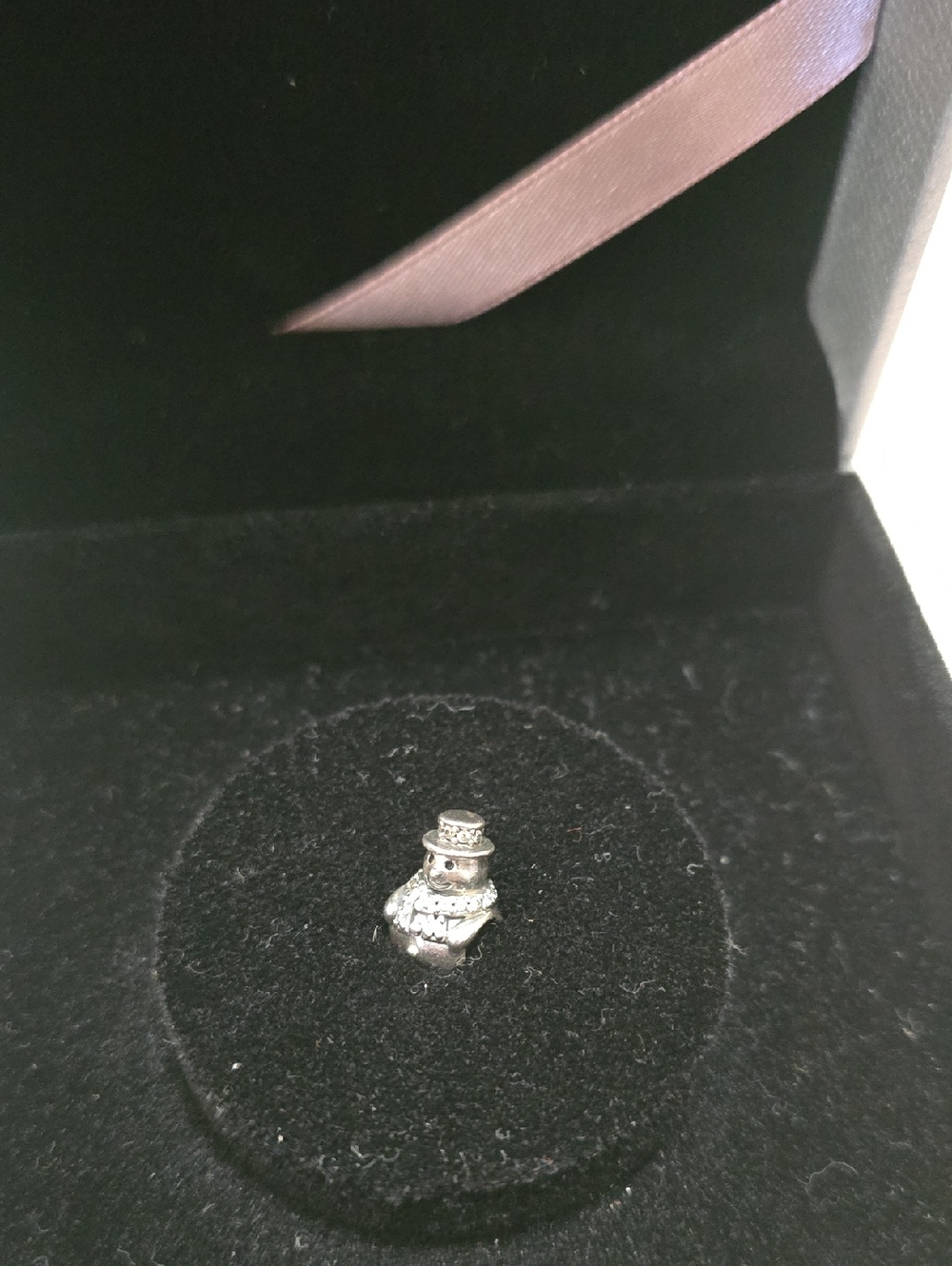 Authentic Pandora Snowman Charm